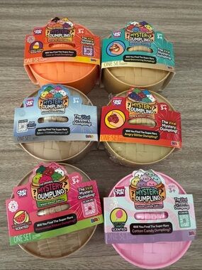 Mystery DumplingCottonCandy,Trick Treat,Angry,Silver,Gold Shimmering&Watermelon